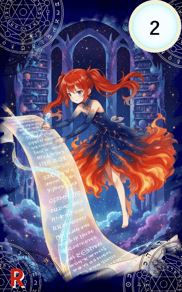 エーテルの筆記 カード