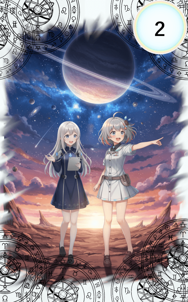 星の運動 カード