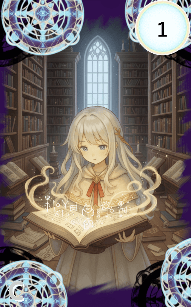 古い魔導書 カード