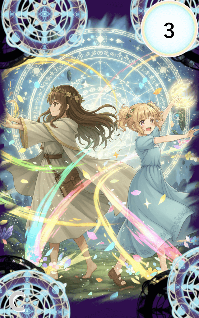 連続魔術 カード