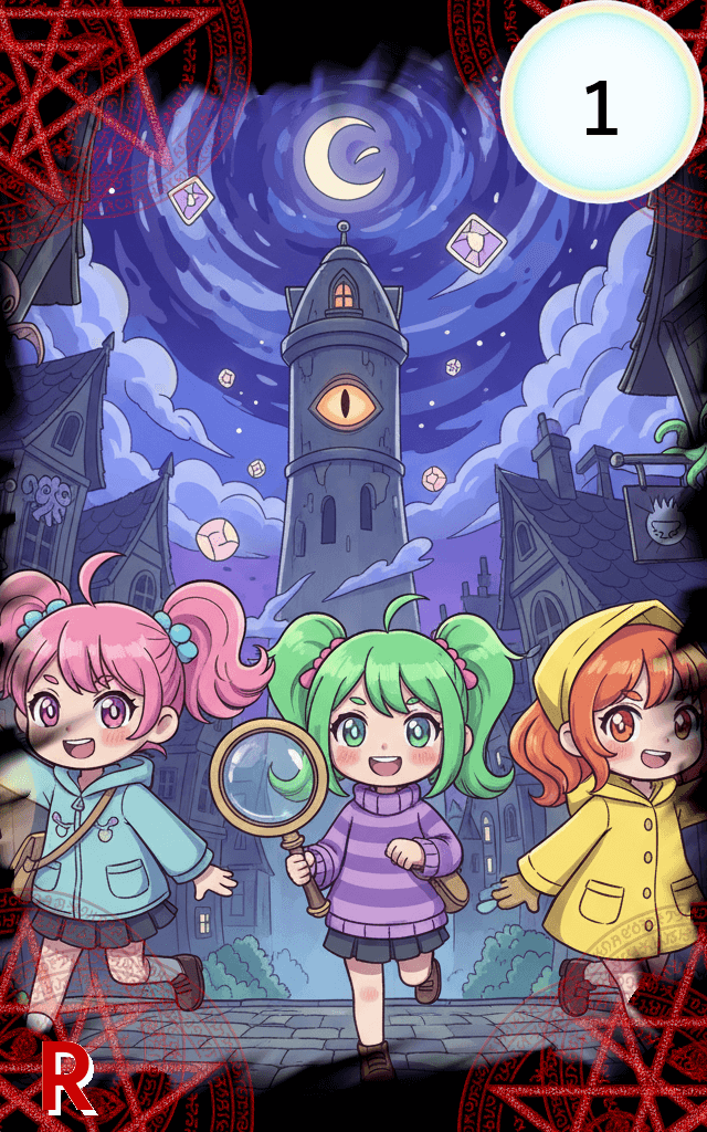 夜の探検 カード